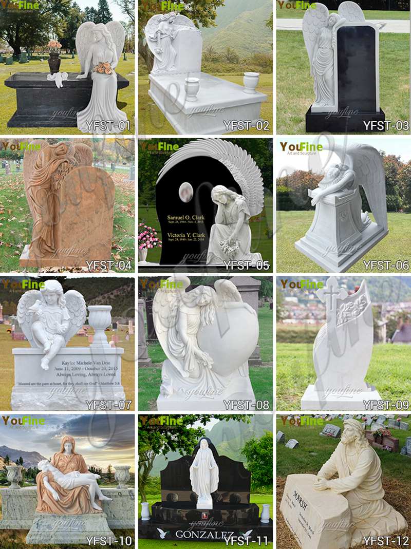 marble monuments headstones -YouFine Sculpture