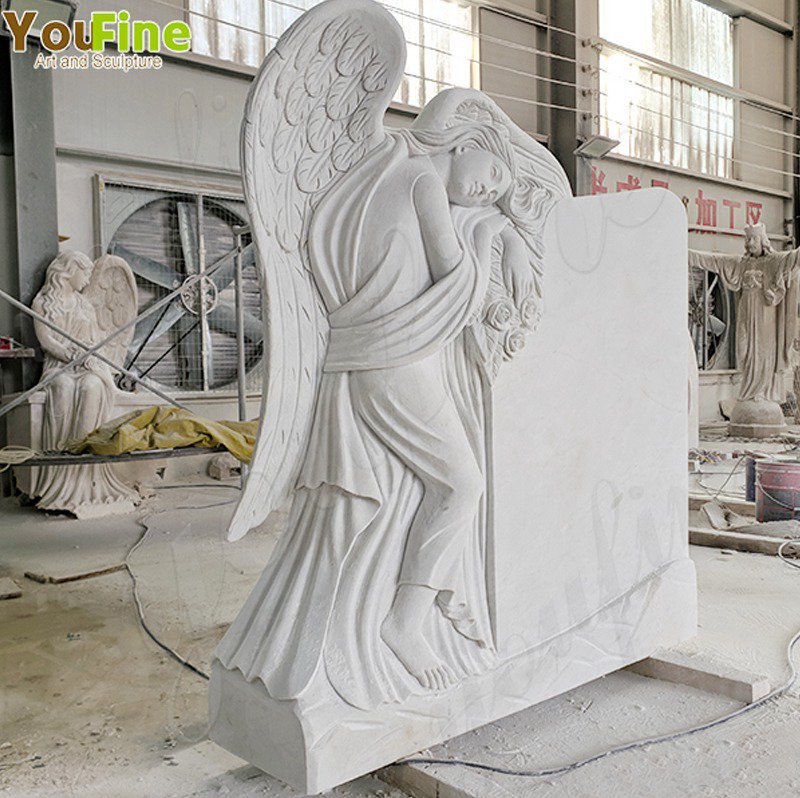 Marble Angel Headstone Introduction
