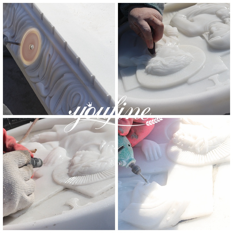 marble-gravestone-carving-process