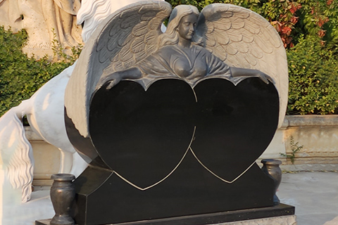 High-quality Marble Guardian Angel Headstone Manufacturer