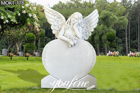 Nature Marble Angel Monument China Supplier on Sale